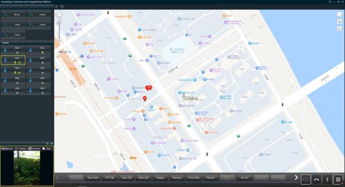 IP MESH Visual Command And Dispatching Platform Dispatch Board Software
