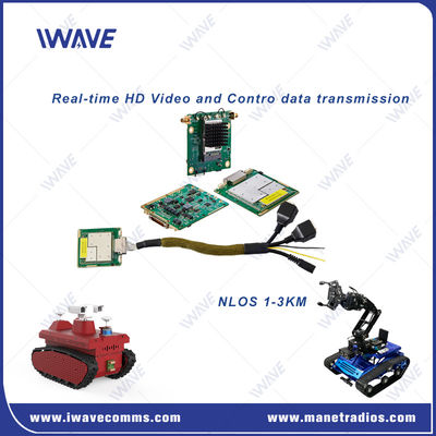 Buy FHSS Ultra Miniature Digital Video Transceiver 20km Range For UGV / Robot online manufacture