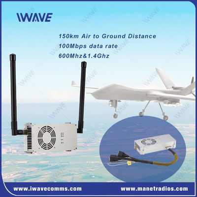 Buy 100Mbps Data Link Transmitter 150km Drone Digital Video Transmitter online manufacture