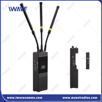 Buy NLOS 3km Cofdm Tactical 2x2 MIMO Radios Wireless Hd Handheld Video Transmitter online manufacture