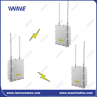 Buy IP Mesh Dual Bands Outdoor Video Data Transmitter And Receiver For NLOS Communication online manufacture