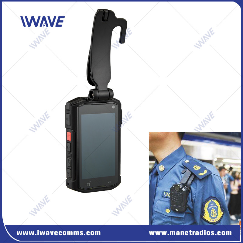 OEM 4G Lte Wireless Body Cameras 2+16GB Police Body Worn Camera