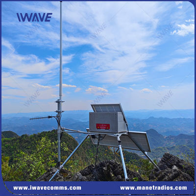 MANET Radio Base Station Long Range Solar Powered Base Station