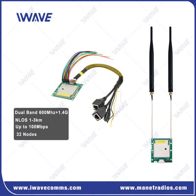 MIMO MESH Module UAV 10km Video Mesh Network Module 32 Nodes