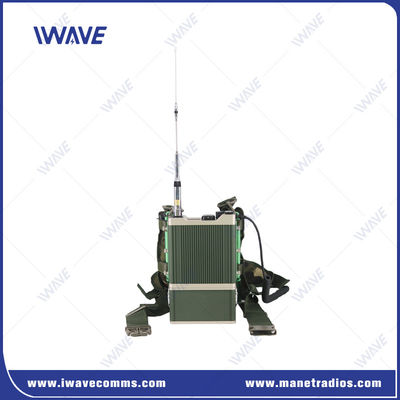 20km VHF Base Station Portable MANET Radios  Adhoc Max 6 Hops