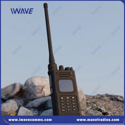 Multiple Hops Tactical MANET Radios 136MHz-174MHz Handheld VHF Radio