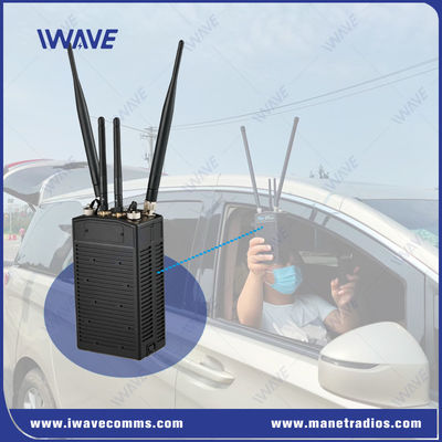 4G And WIFI Handheld IP Mesh Smart Radio For Video Transmitting In NLOS