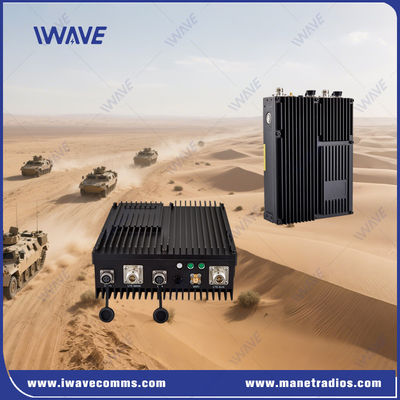 QPSK UHF IP MESH COFDM Video Transmitter HD 1080P Armored Vehicle